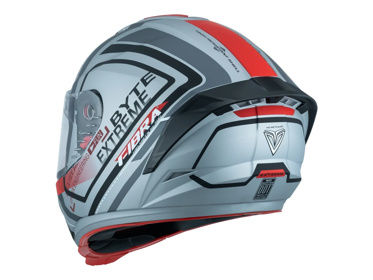 Chroma Extreme Grey, Antracite & Red Tinted