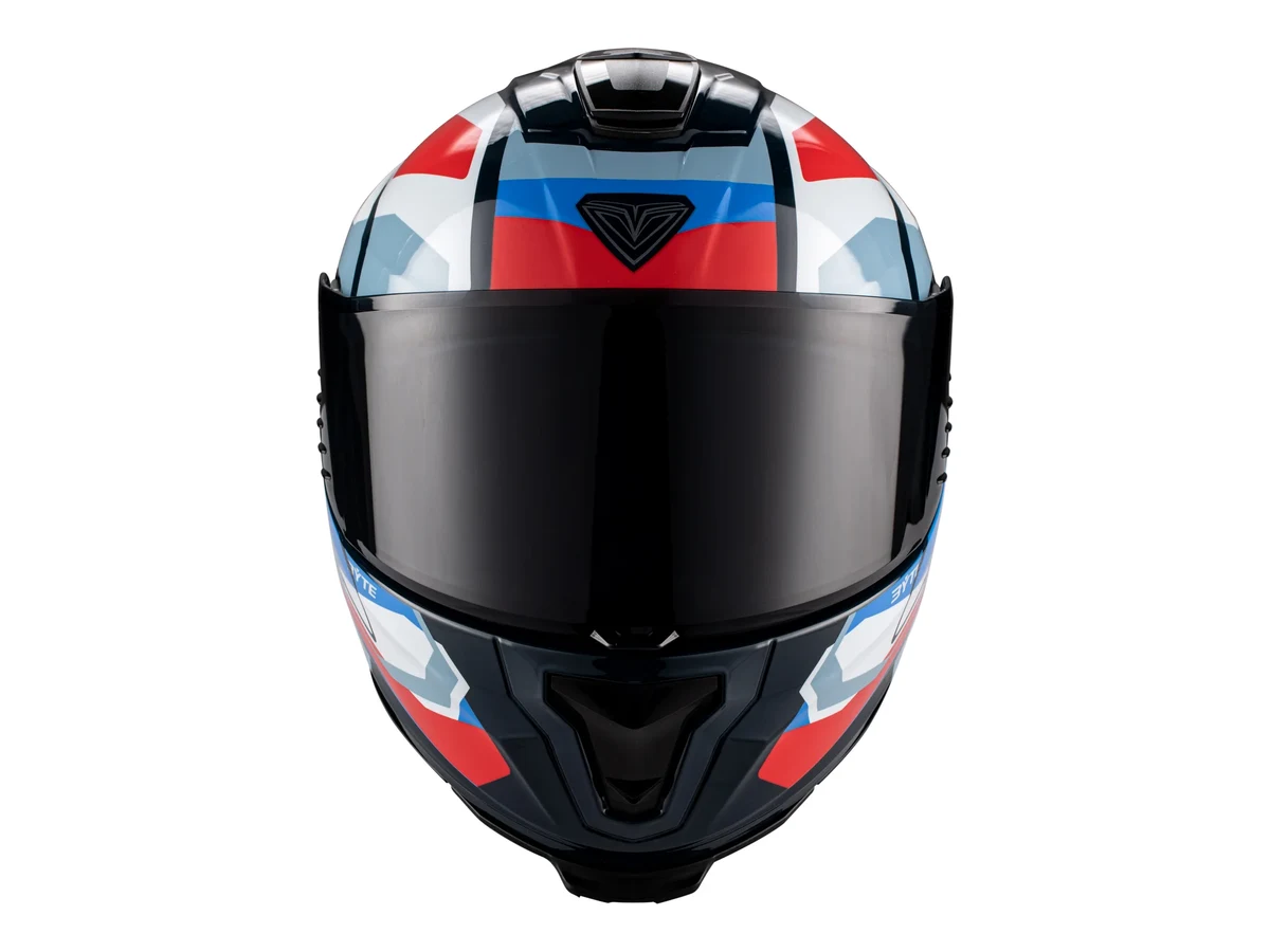 Plieger Blue, White & Red Tinted