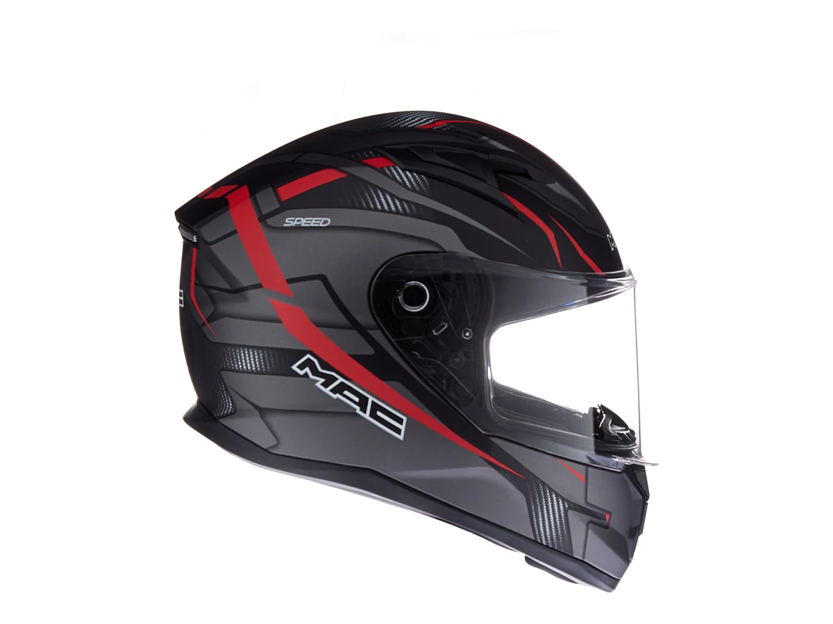SPEED RIOT MATT BLACK RED